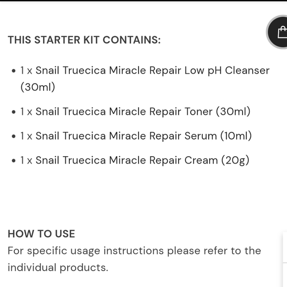 Some by Mi Snail Truecica Miracle Starter Kit. NIP - Picture 10 of 10